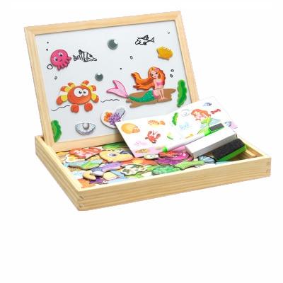 MagniBoard – Magnetisches Holzpuzzle & Zeichenbrett
