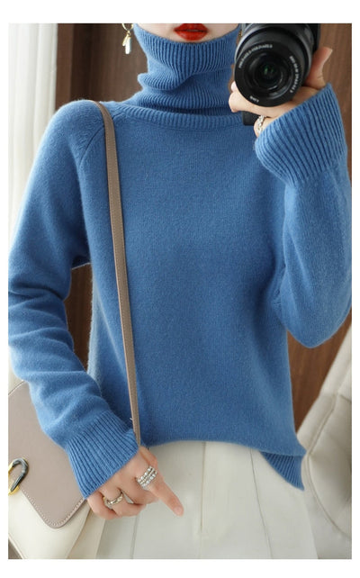 Veloura – Kaschmir Strickpullover für Damen