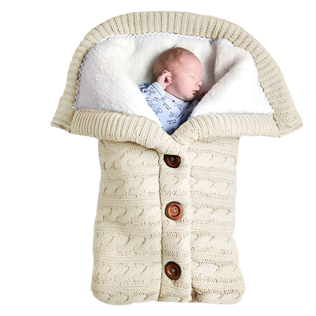 SnuggleNest – Warmer Baby-Kuschelsack für jede Jahreszeit