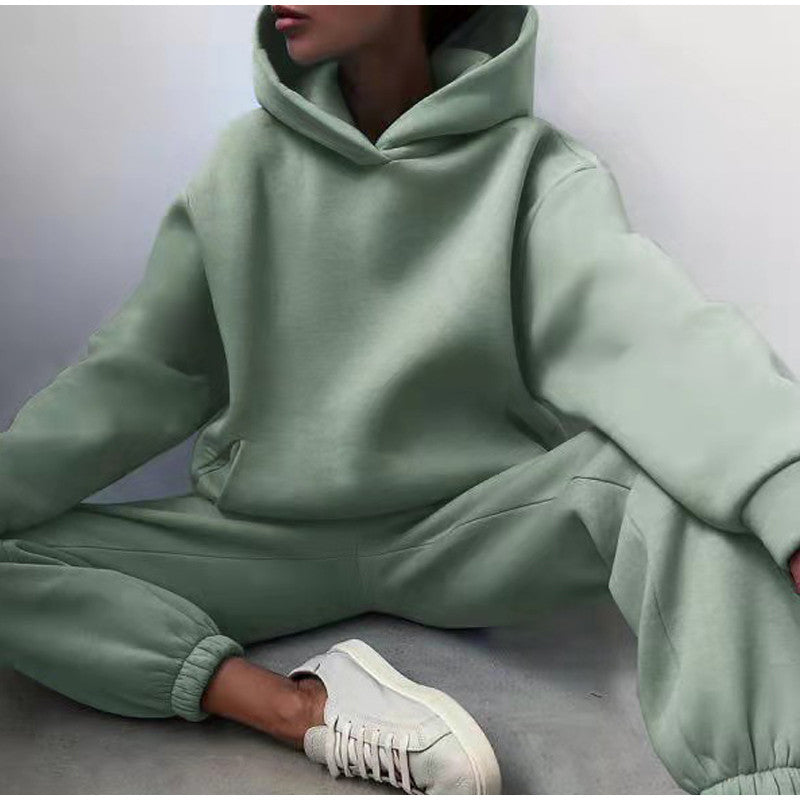 Lunara – Oversized Jogging-Set mit hoher Taille