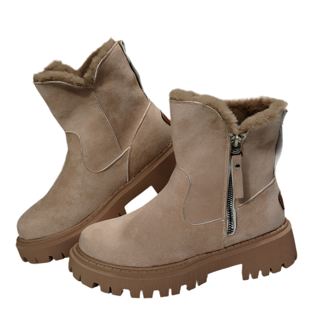 Suavelle – Warme Winterstiefel aus Wildleder