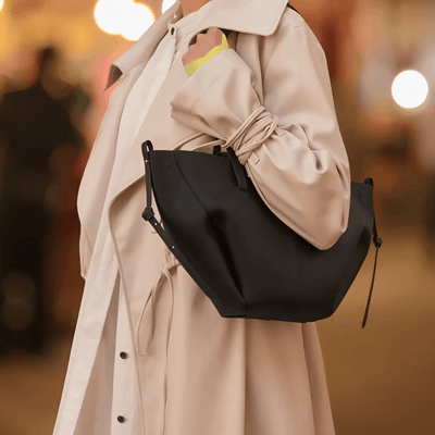Clarella – Vielseitige Ledertasche mit Klickverschluss