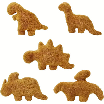 DinoNuggi – Plüschkissen in Dino Nugget Form