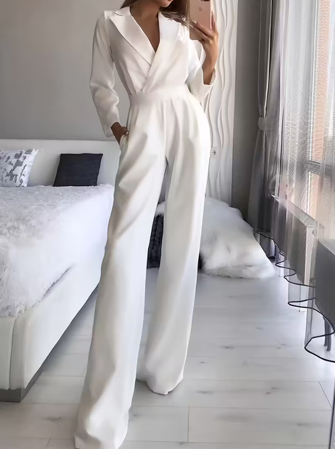 Alonza – Eleganter Overall mit langen Ärmeln