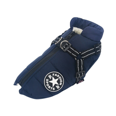 PawShield – Wasserdichte Hundejacke mit Fleecefutter