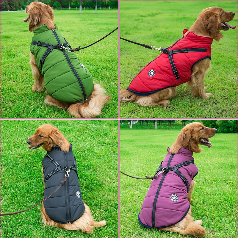 PawShield – Wasserdichte Hundejacke mit Fleecefutter