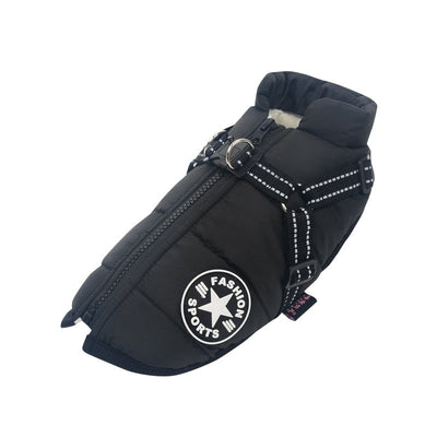 PawShield – Wasserdichte Hundejacke mit Fleecefutter