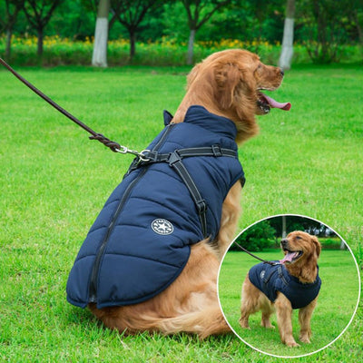 PawShield – Wasserdichte Hundejacke mit Fleecefutter