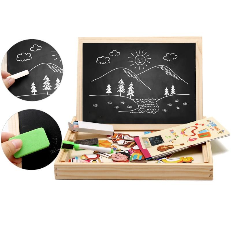 MagniBoard – Magnetisches Holzpuzzle & Zeichenbrett