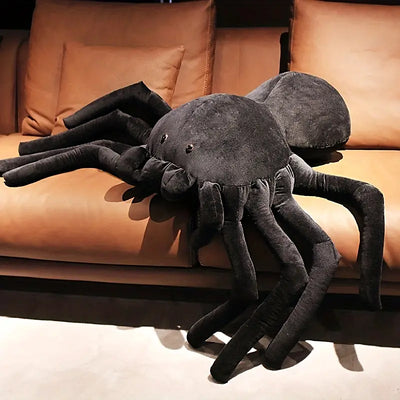 Arachnura – Riesen Schwarze Spinne Plüsch