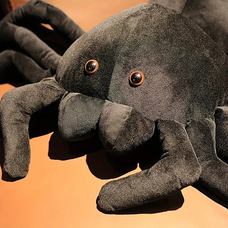 Arachnura – Riesen Schwarze Spinne Plüsch
