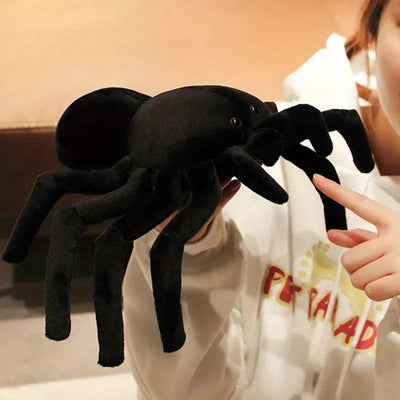 Arachnura – Riesen Schwarze Spinne Plüsch