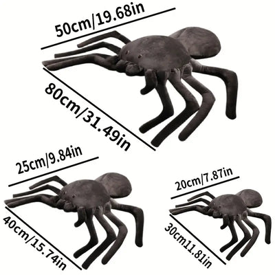 Arachnura – Riesen Schwarze Spinne Plüsch