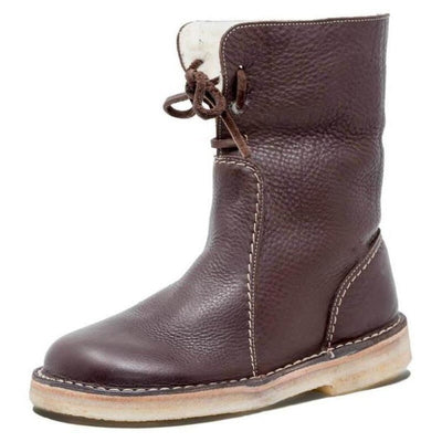 Fjordelle – Wasserdichte Winterstiefel mit Wollfutter