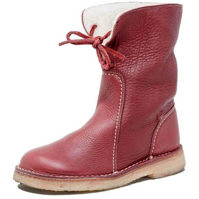 Fjordelle – Wasserdichte Winterstiefel mit Wollfutter