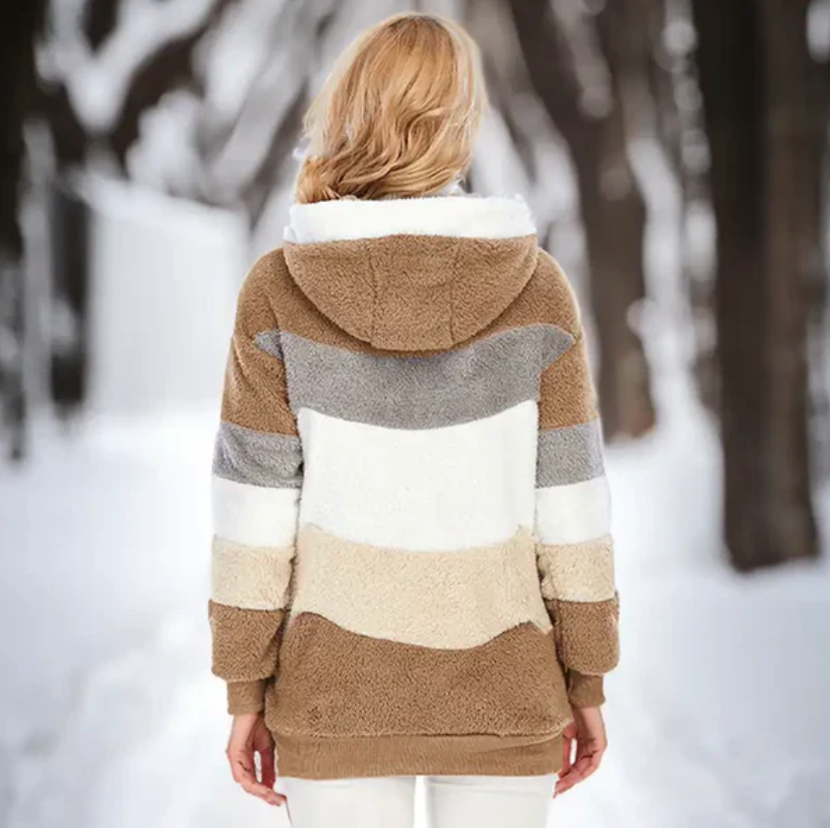 Lieke – Damen Teddy-Weste kuschelig & stylisch für Herbst & Winter