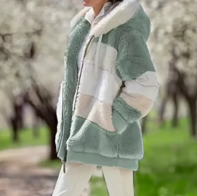 Lieke – Damen Teddy-Weste kuschelig & stylisch für Herbst & Winter