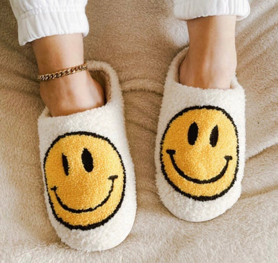 SmileyStep – Hausschuhe Smiley warm & rutschfest Unisex