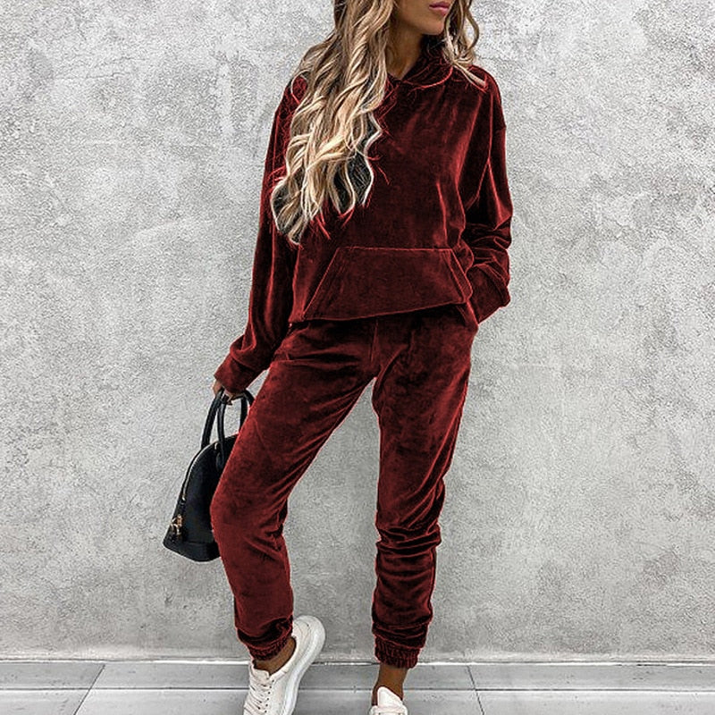 CosySet – Sweatshirt-Hosen-Set Damen
