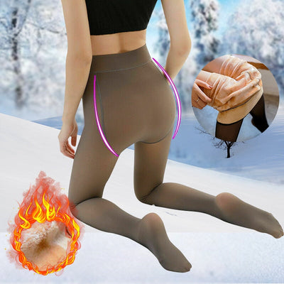 ThermaLuxe – Kuschelige Thermo-Fleece-Strumpfhose