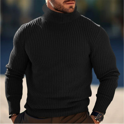 Stellaro – Slim Fit Rollkragenpullover Herren