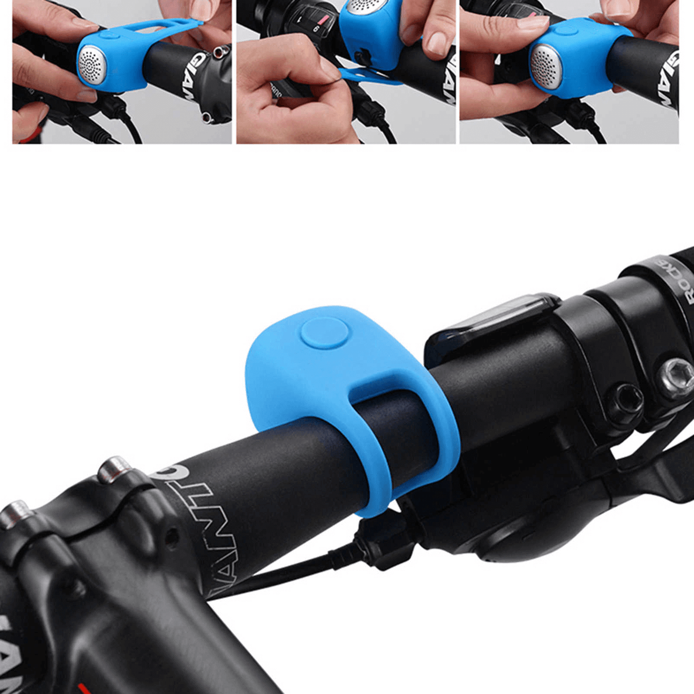 Sonic – Elektrische Fahrradhupe 120 dB, Wasserdicht & Kompakt