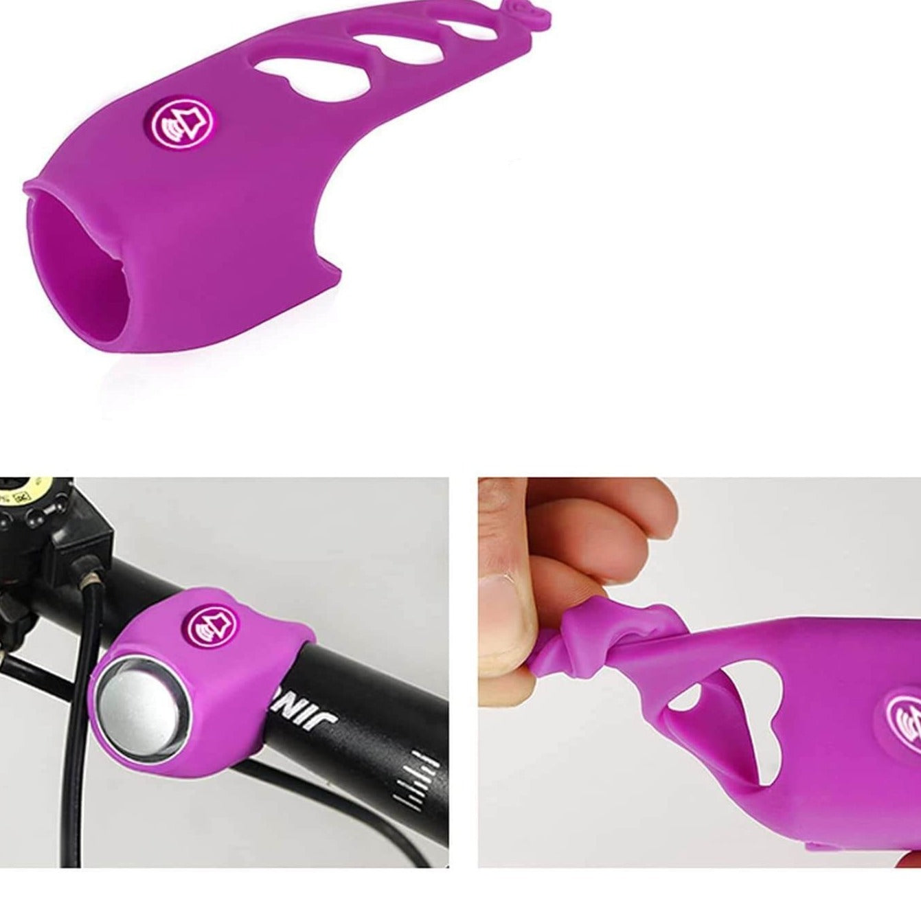 Sonic – Elektrische Fahrradhupe 120 dB, Wasserdicht & Kompakt