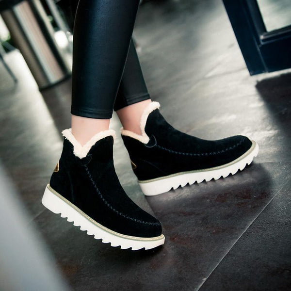 Indira – Gepolsterte Damen-Winterstiefel für Wärme & Stil