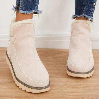 Indira – Gepolsterte Damen-Winterstiefel für Wärme & Stil