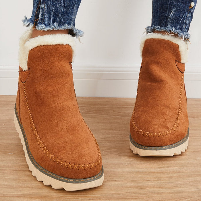 Indira – Gepolsterte Damen-Winterstiefel für Wärme & Stil