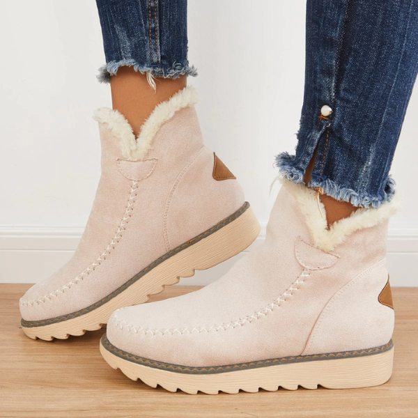 Indira – Gepolsterte Damen-Winterstiefel für Wärme & Stil
