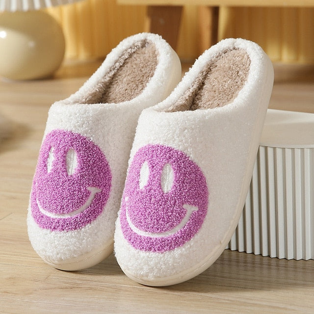 SmileyStep – Hausschuhe Smiley warm & rutschfest Unisex
