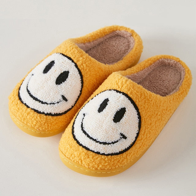 SmileyStep – Hausschuhe Smiley warm & rutschfest Unisex